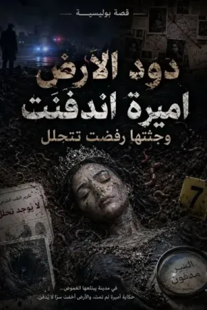 رواية دود الأرض بقلم محمد منصور - غلاف الرواية