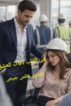رواية في القلب دقات للعشق بقلم جيجي - غلاف الرواية