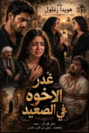 رواية غدر الاخوة في الصعيد بقلم هويدا زغلول - غلاف الرواية