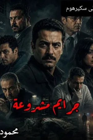 رواية جرايم مشروعة بقلم محمود الأمين - غلاف الرواية