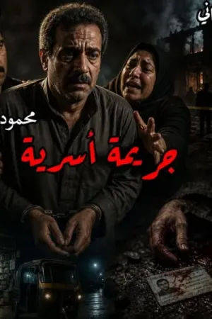 رواية جريمة أسرية بقلم محمود الأمين - غلاف الرواية