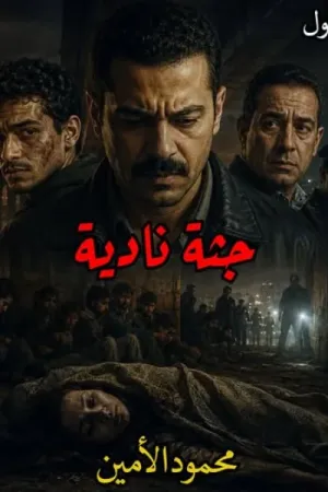 رواية جثة نادية بقلم محمود الأمين - غلاف الرواية