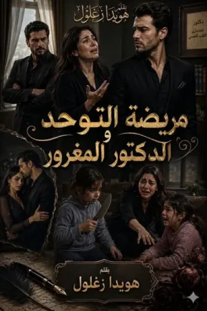 رواية مريضة التوحد والدكتور المغرور بقلم هويدا زغلول - غلاف الرواية