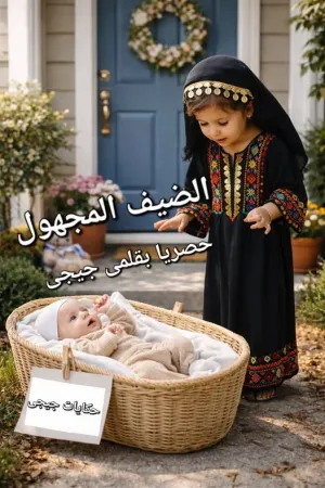 رواية الضيف المجهول بقلم جيجي - غلاف الرواية