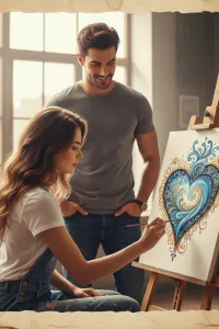 الرسم على القلب